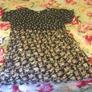 Forever 21 mixed media dress